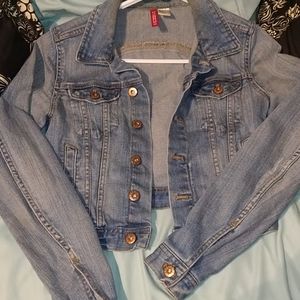 Cropped Denim jacket